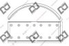 HINO 045065265 Brake Lining, drum brake